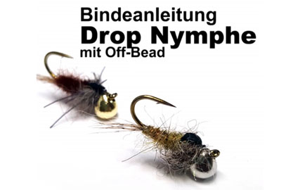 Fliegenbinden Anleitung Drop / Off Bead Nymphe